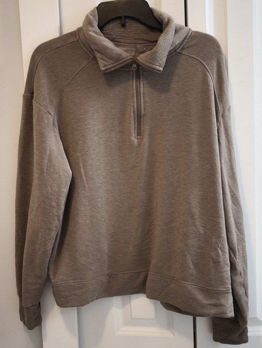 Zella Womens Zip-Up Pullover Sweater